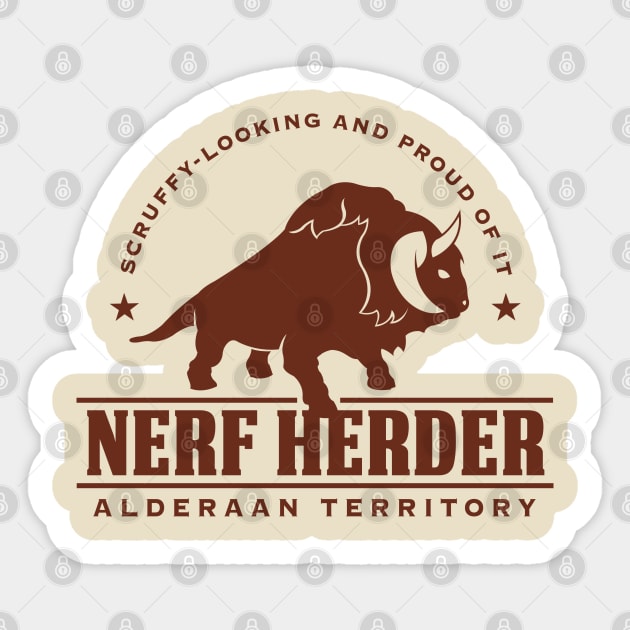 Nerf Herder Star Wars Sticker TeePublic